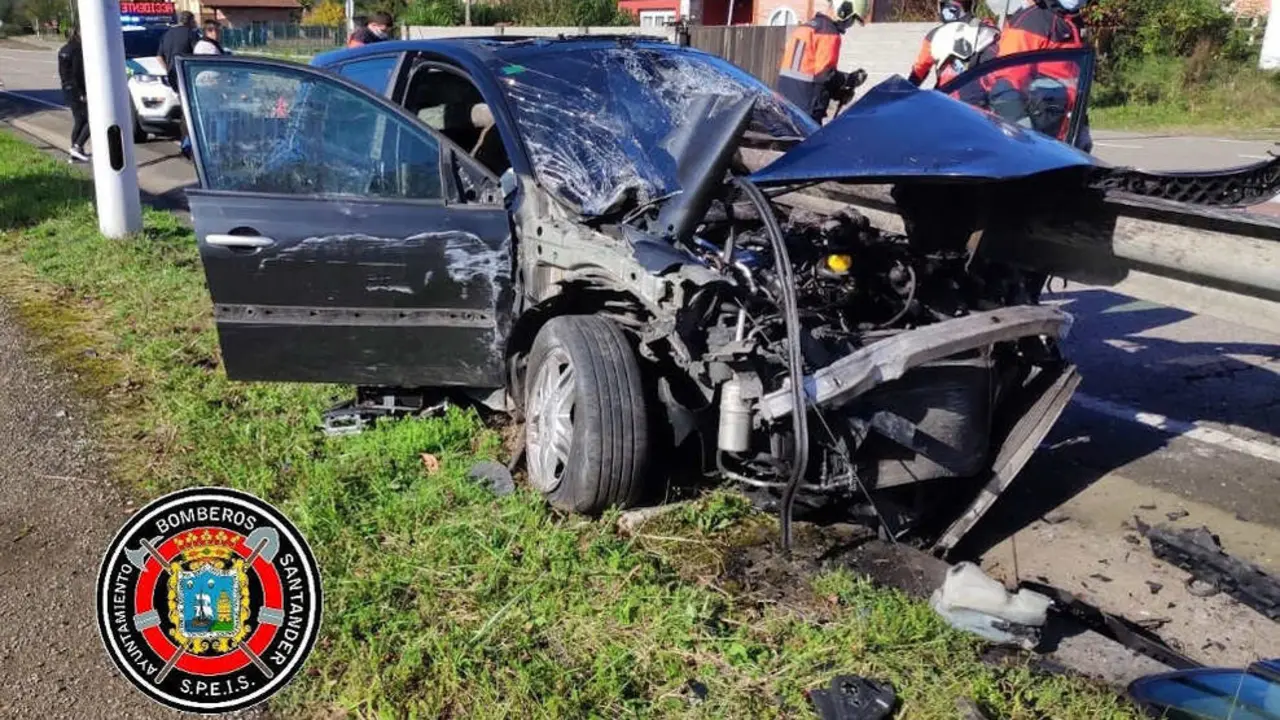 Estado del vehículo tras el accidente