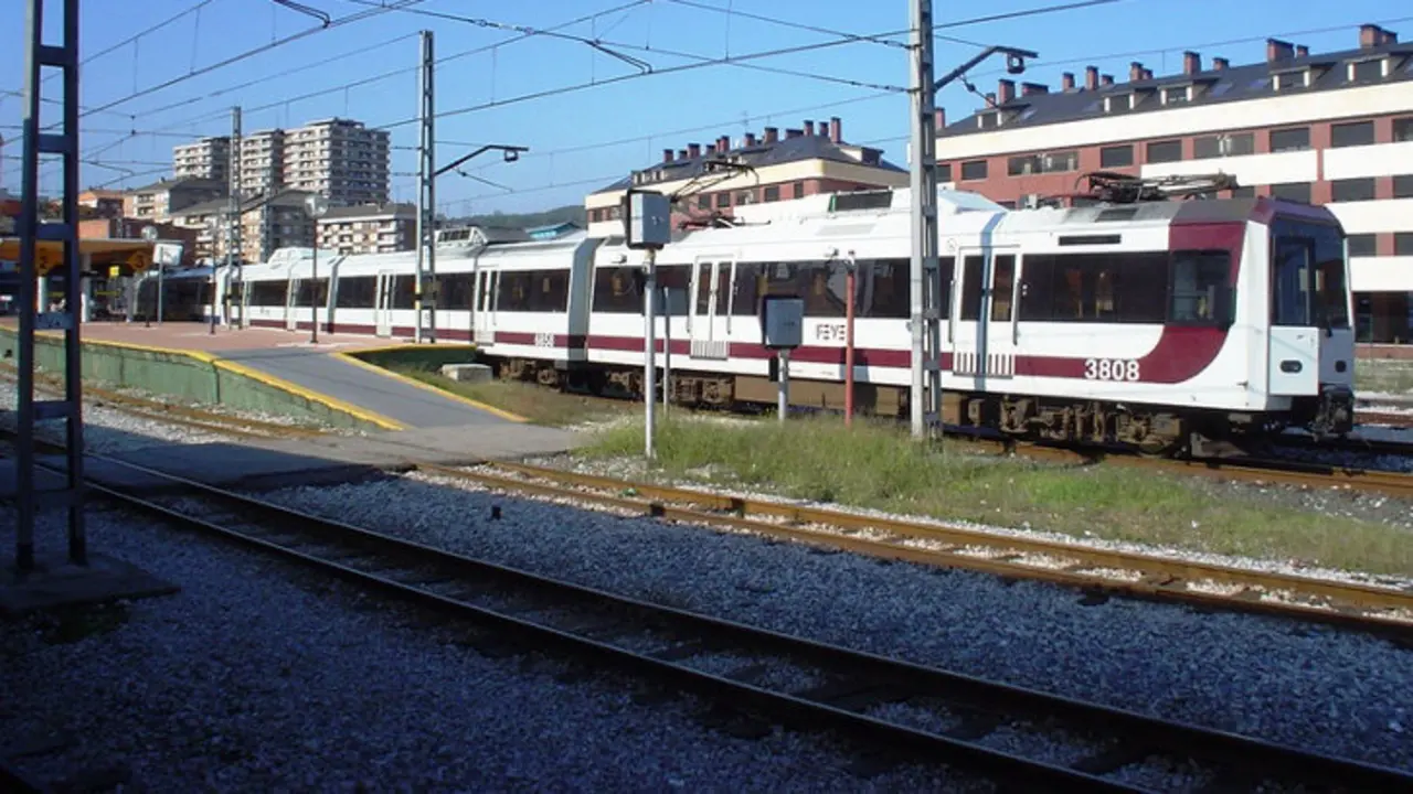 V&iacute;as del tren de Torrelavega