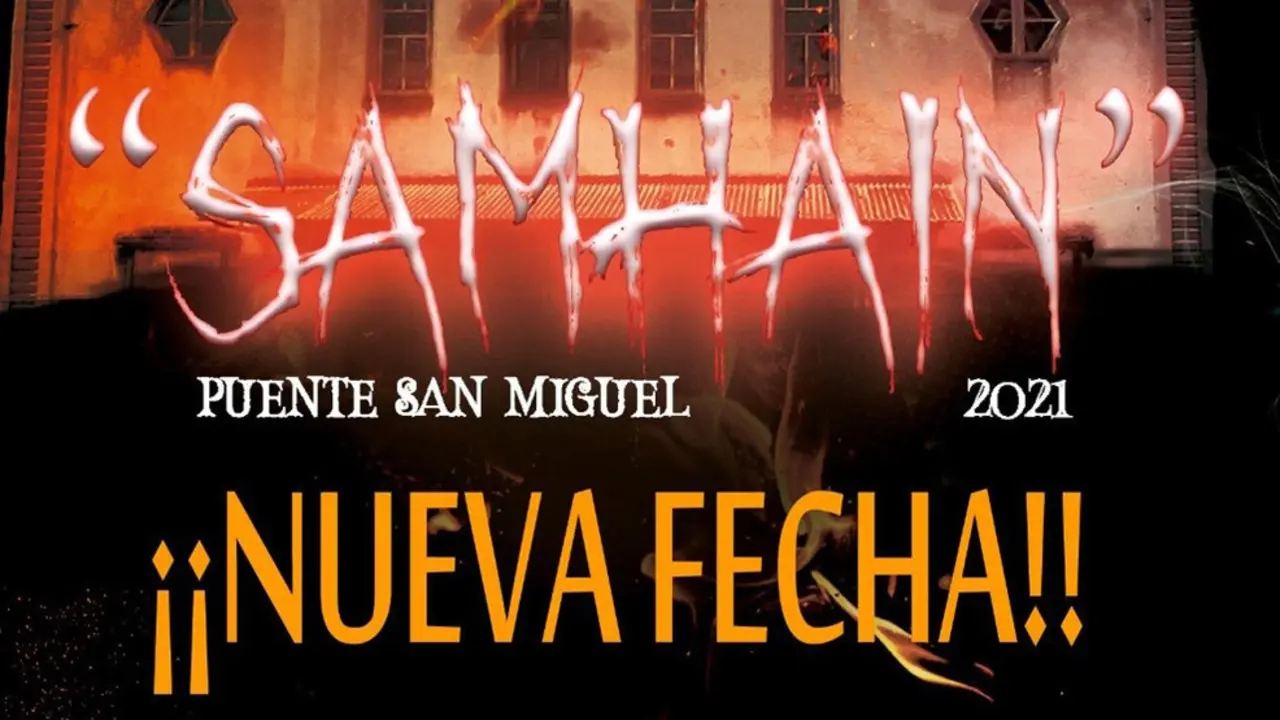 Cartel del pasaje del terror