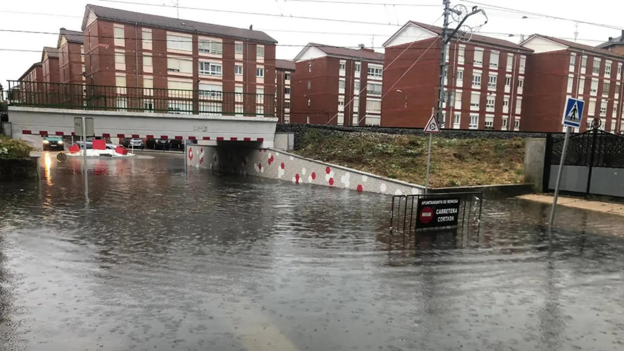 Inundaciones en Reinosa | Foto de archivo