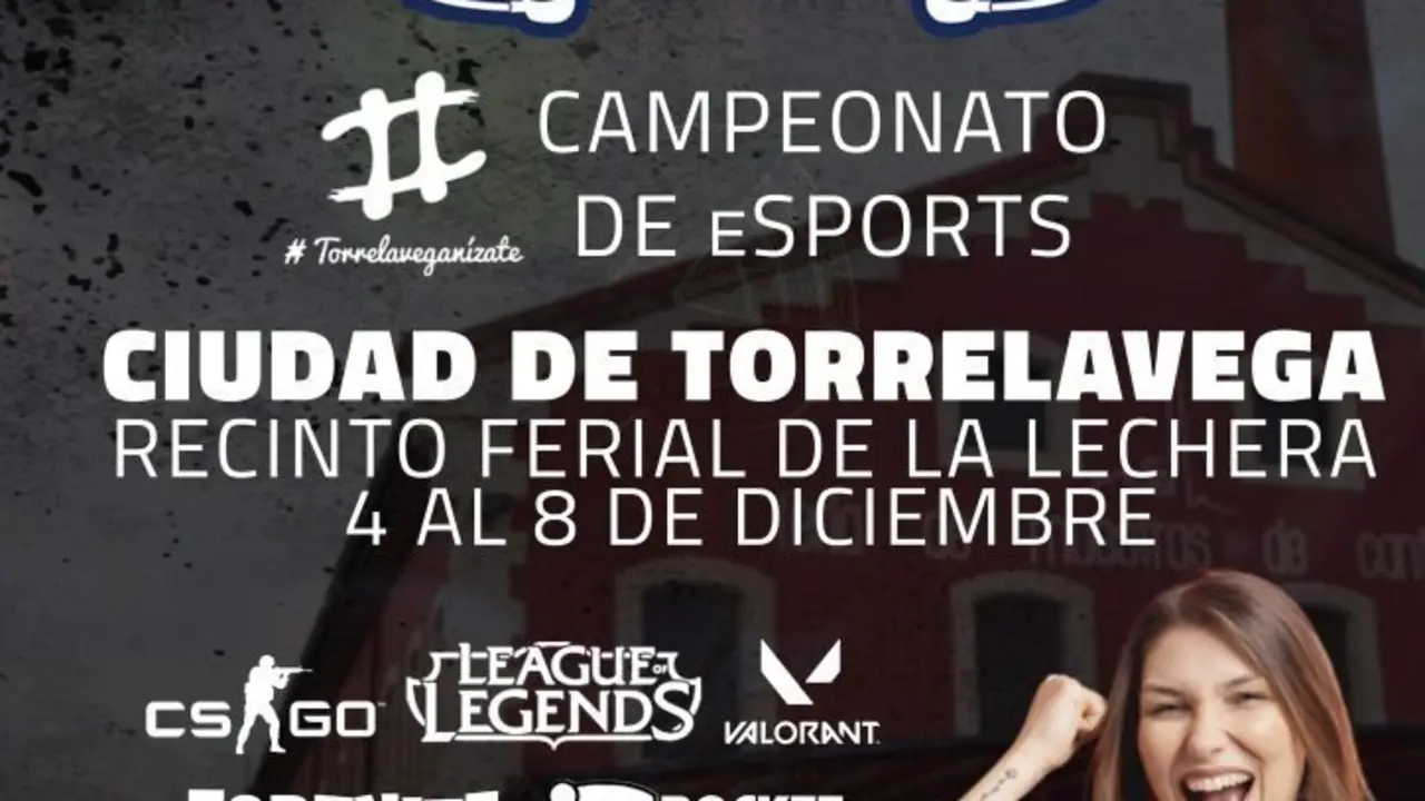 Cartel del campeonato de 'eSports'