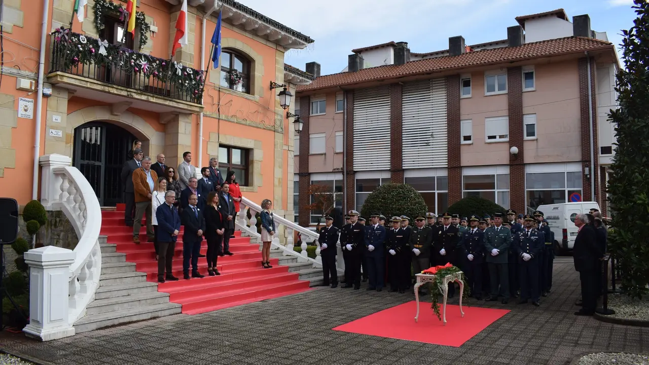 Imagen de archivo del acto homenaje a la Constituci&oacute;n