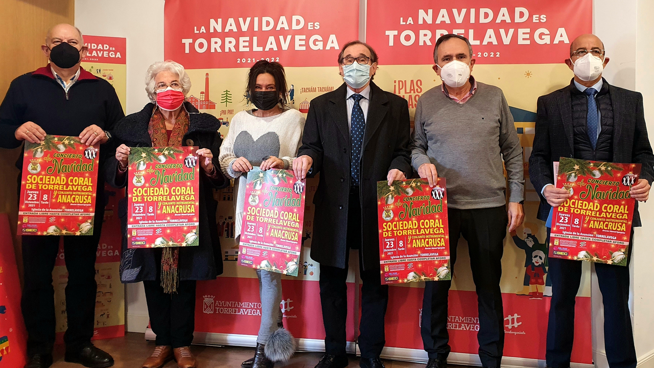 Presentaci&oacute;n del 30&ordm; Concierto de Navidad de la Coral de Torrelavega
