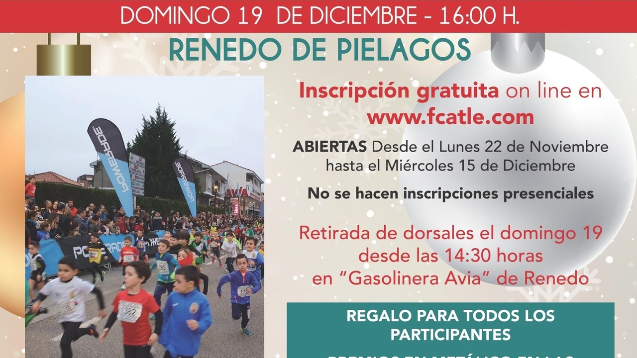 Carrera de Navidad de Pi&eacute;lagos