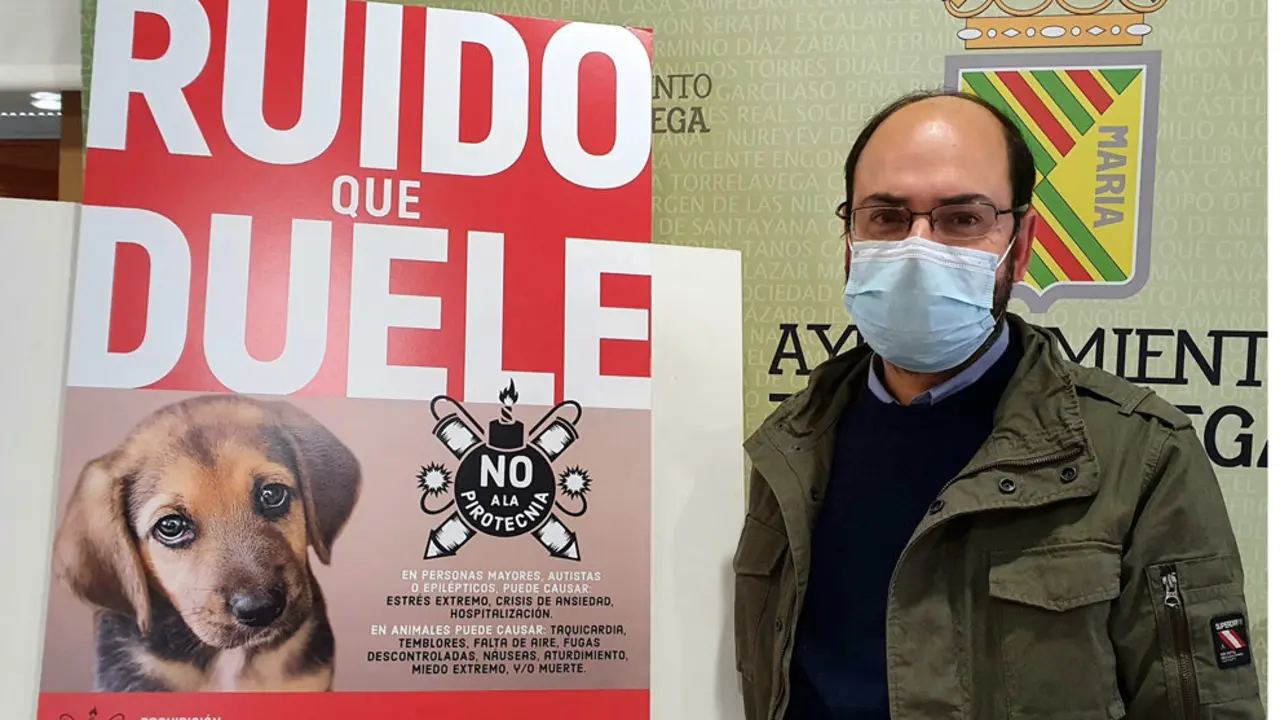 Campaña 'Ruido que duele' sobre la pirotecnia en Torrelavega