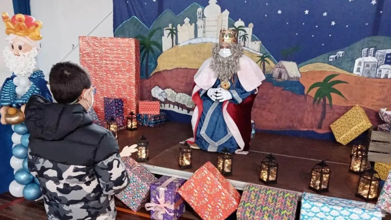 Recepción de Reyes Magos