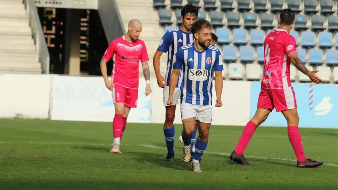 Unai Hernández Lestón, centrocampista de la Gimnástica de Torrelavega