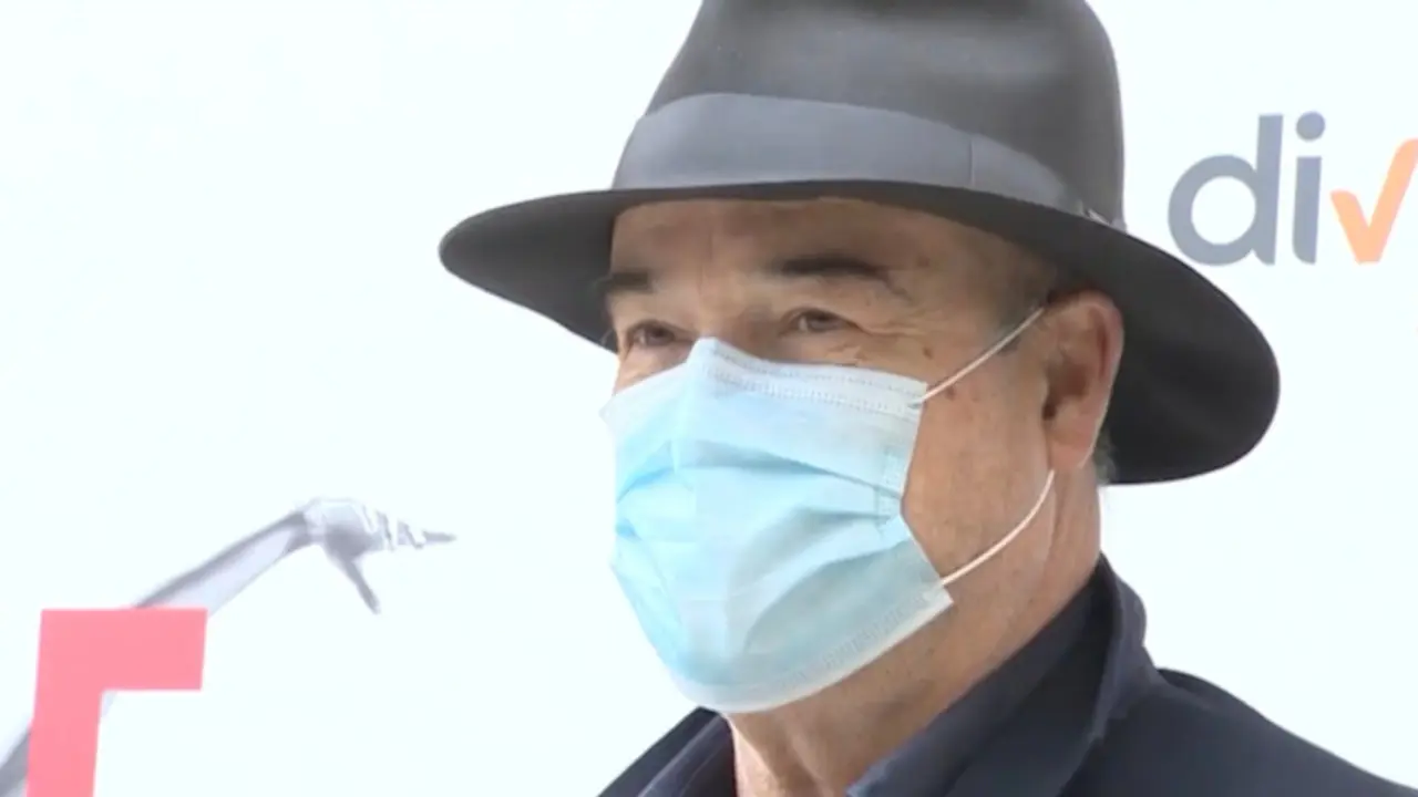 Antonio Resines durante la presentación de 'Vuelve a la vida'