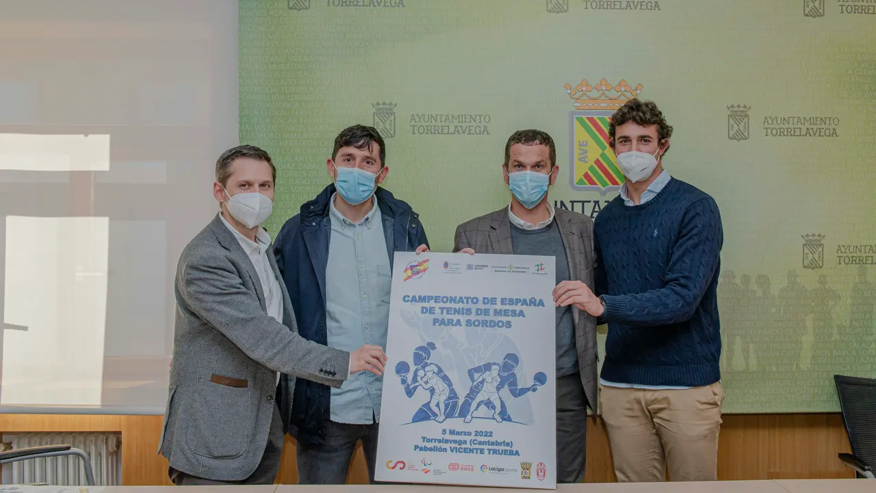Presentaci&oacute;n campeonato Espa&ntilde;a de Tenis de Mesa para sordos