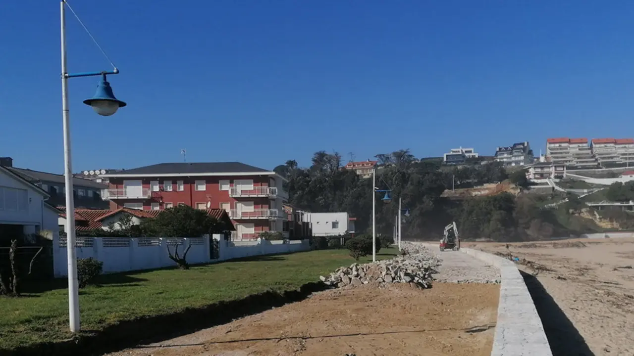 Imagen de la renovación del Paseo Marítimo