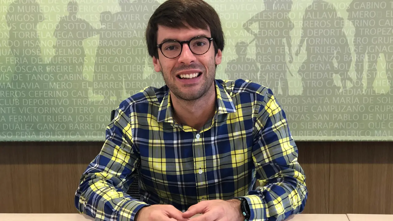 El concejal de Sanidad, Borja Sainz