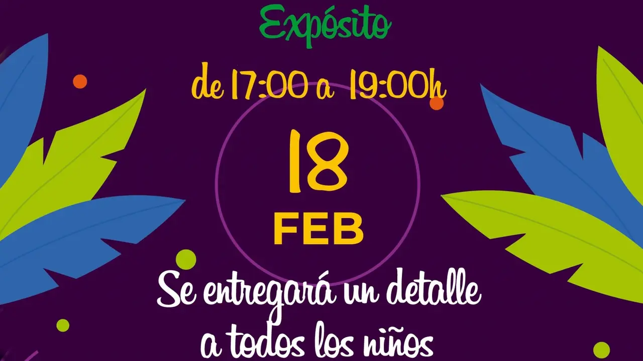 Cartel del carnaval infantil