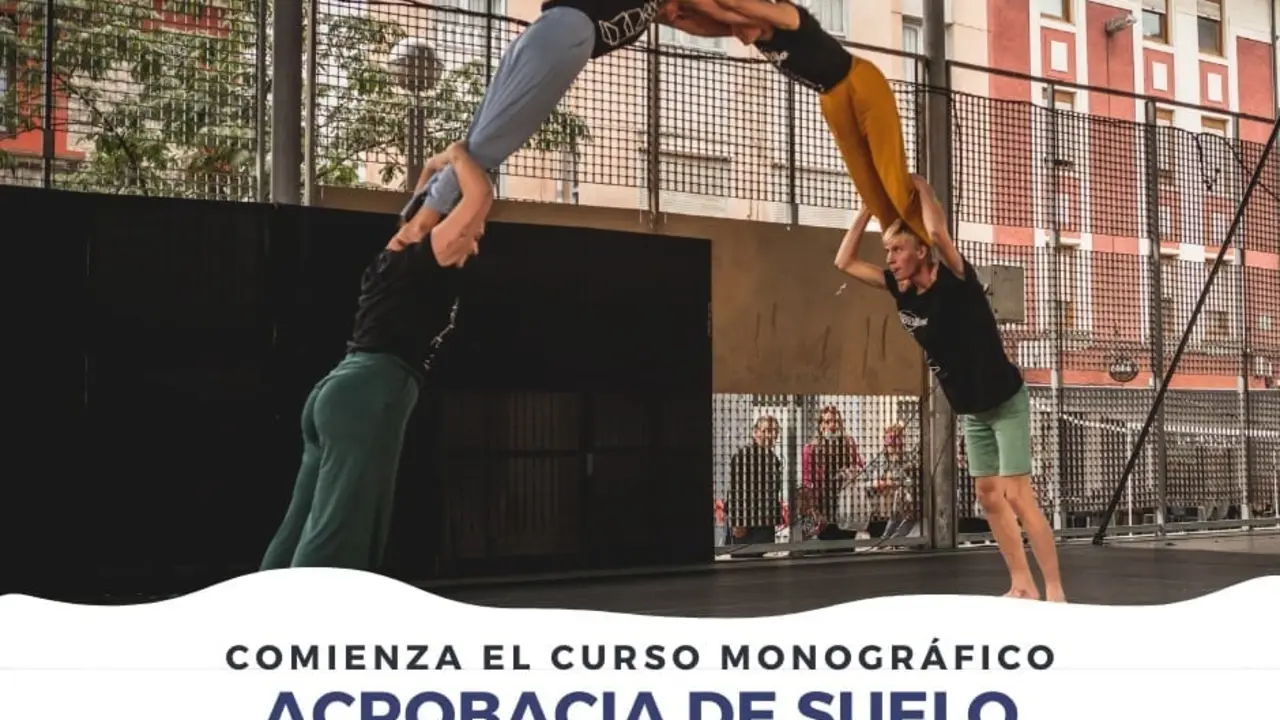 Cartel Curso de Acrobacia