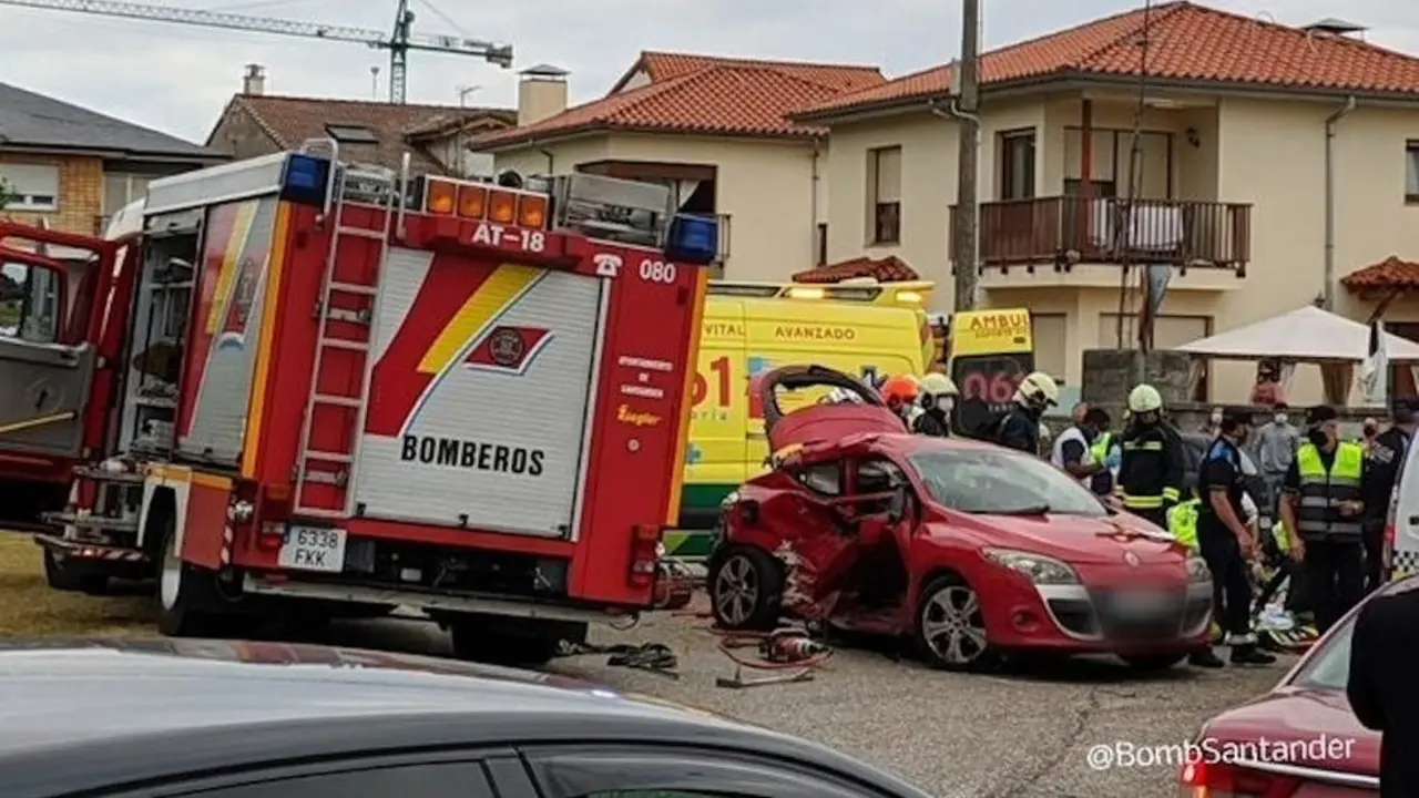 Accidente en la rotonda de Corbán en el que fallecieron dos mujeres
