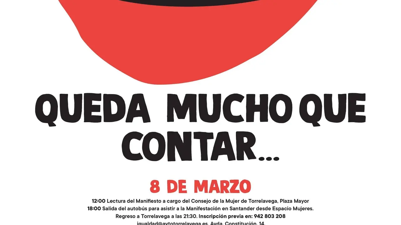 Programa de actividades por el 8 M en Torrelavega