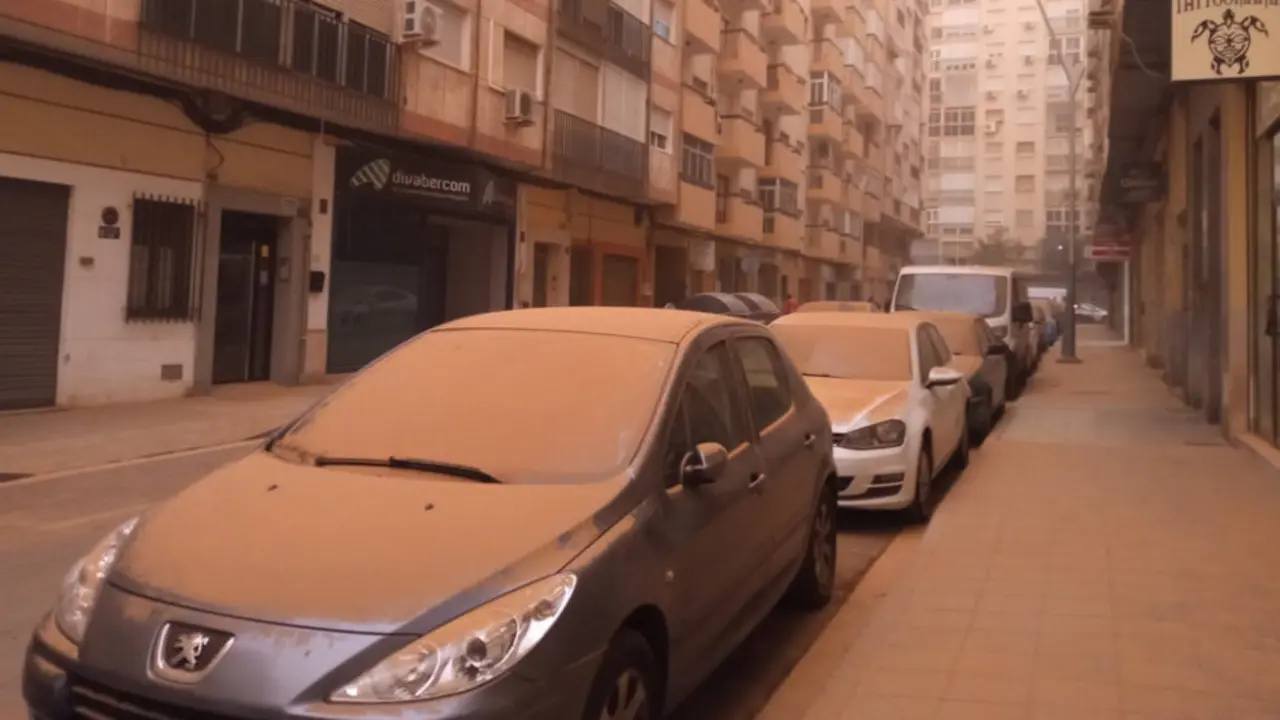  Efectos de la calima sobre los coches