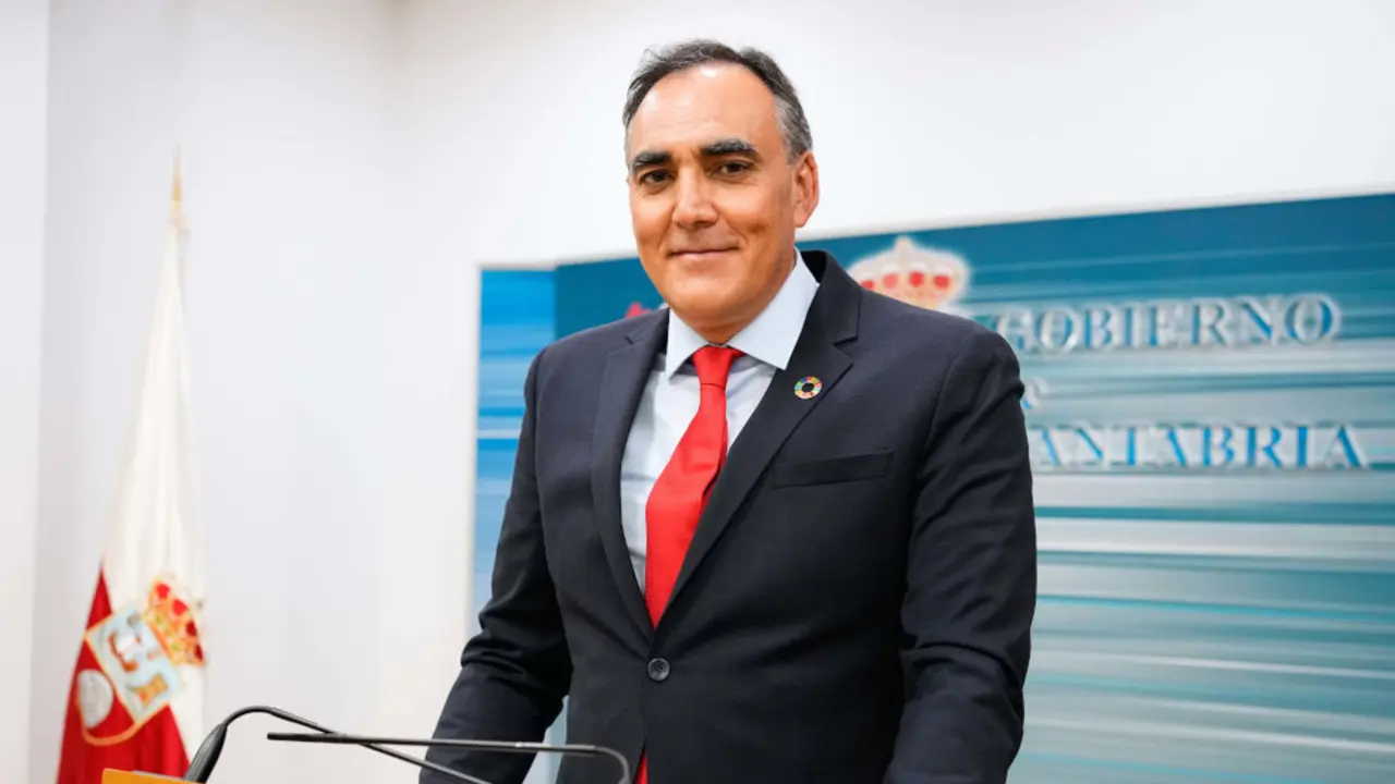 El consejero de Sanidad, Raúl Pesquera