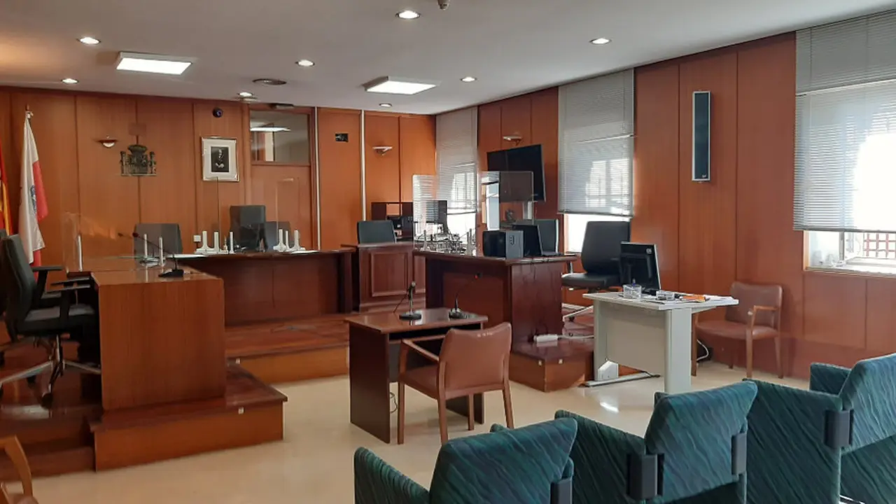 Sala de la Sección Tercera de la Audiencia Provincial de Cantabria