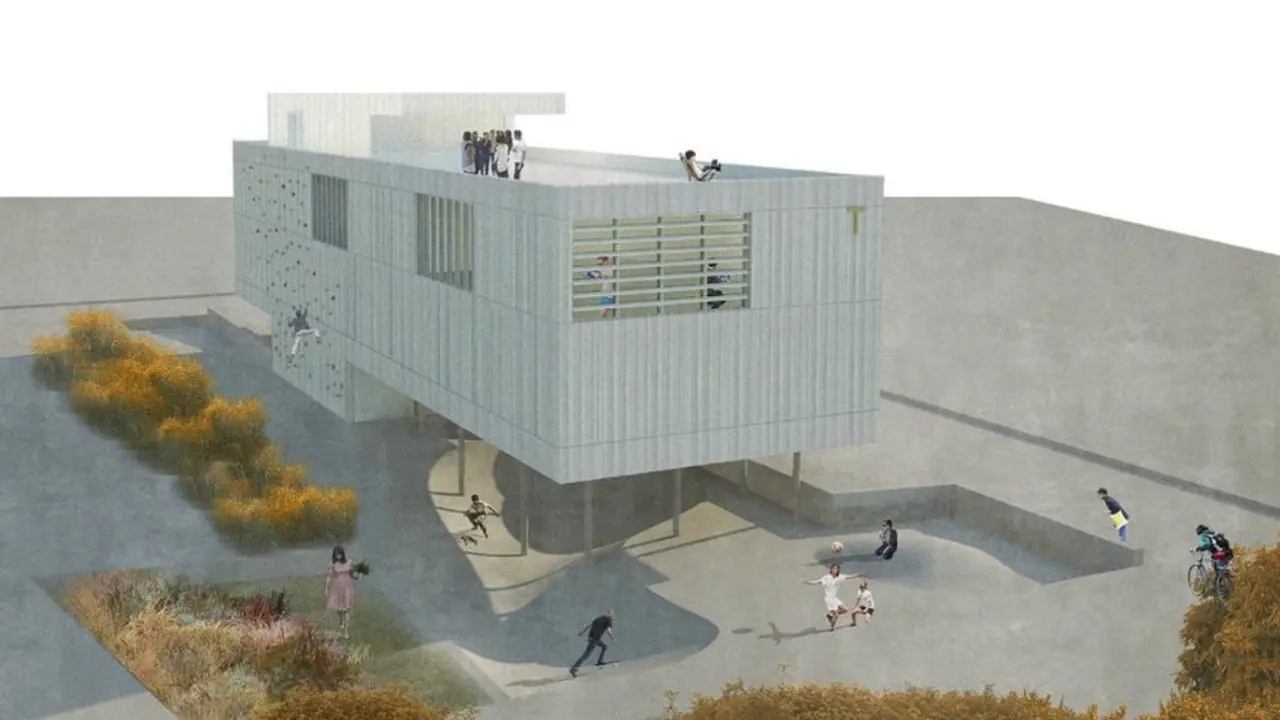  Infografía del Centro de Ocio Juvenil de Torrelavega