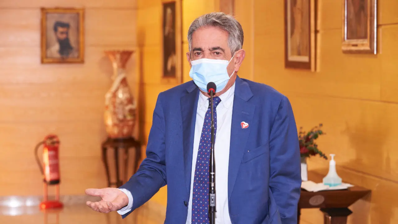 El presidente de Cantabria, Miguel Ángel Revilla