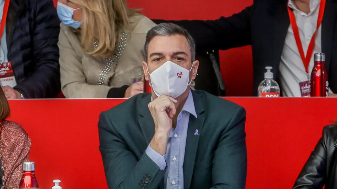 El presidente del Gobierno y secretario general del PSOE, Pedro Sánchez, preside la reunión del Comité Federal del PSOE