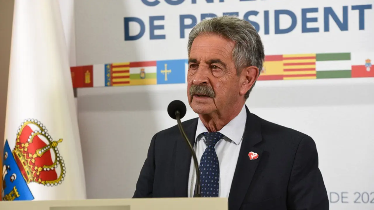 El presidente de Cantabria, Miguel Ángel Revilla