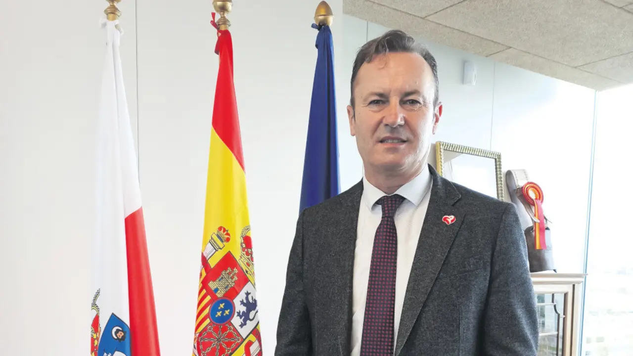 El consejero de Desarrollo Rural, Ganadería, Pesca, Alimentación y Medio Ambiente, Guillermo Blanco