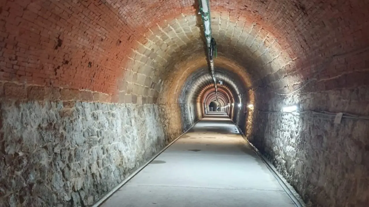 El antiguo túnel de Tetuán