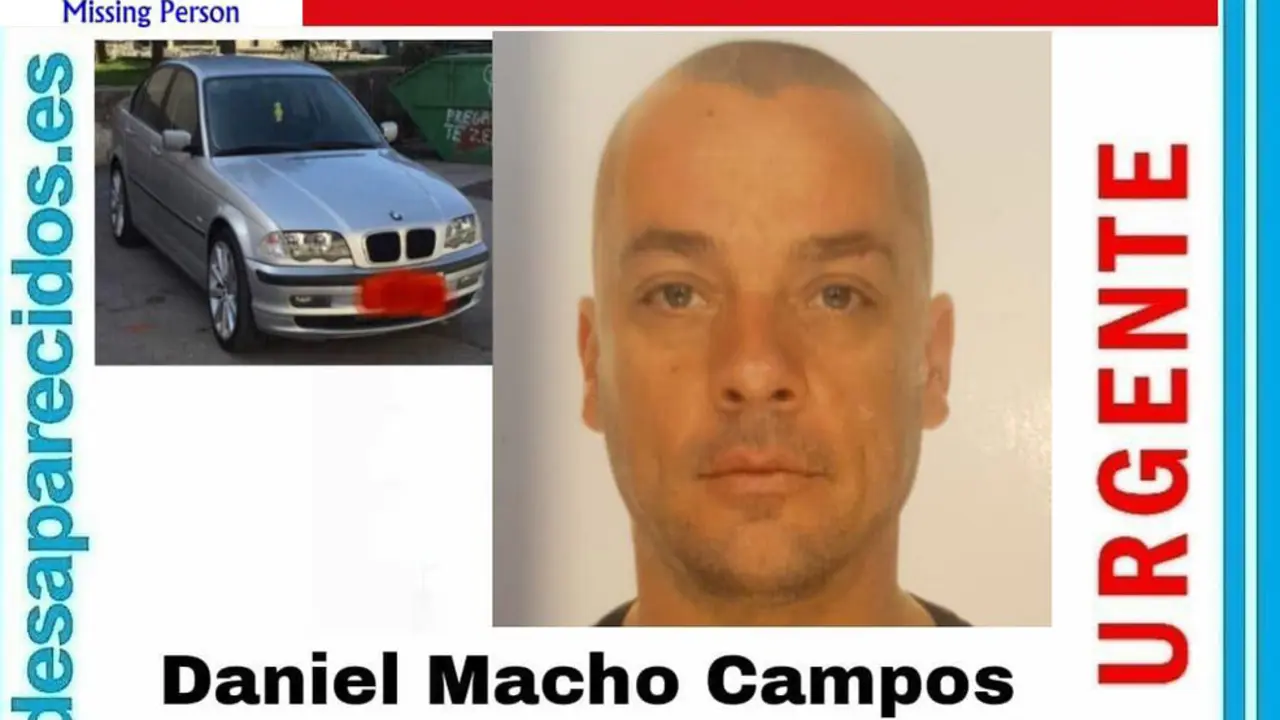 Imagen difundida por SOS Desaparecidos para encontrar a Daniel