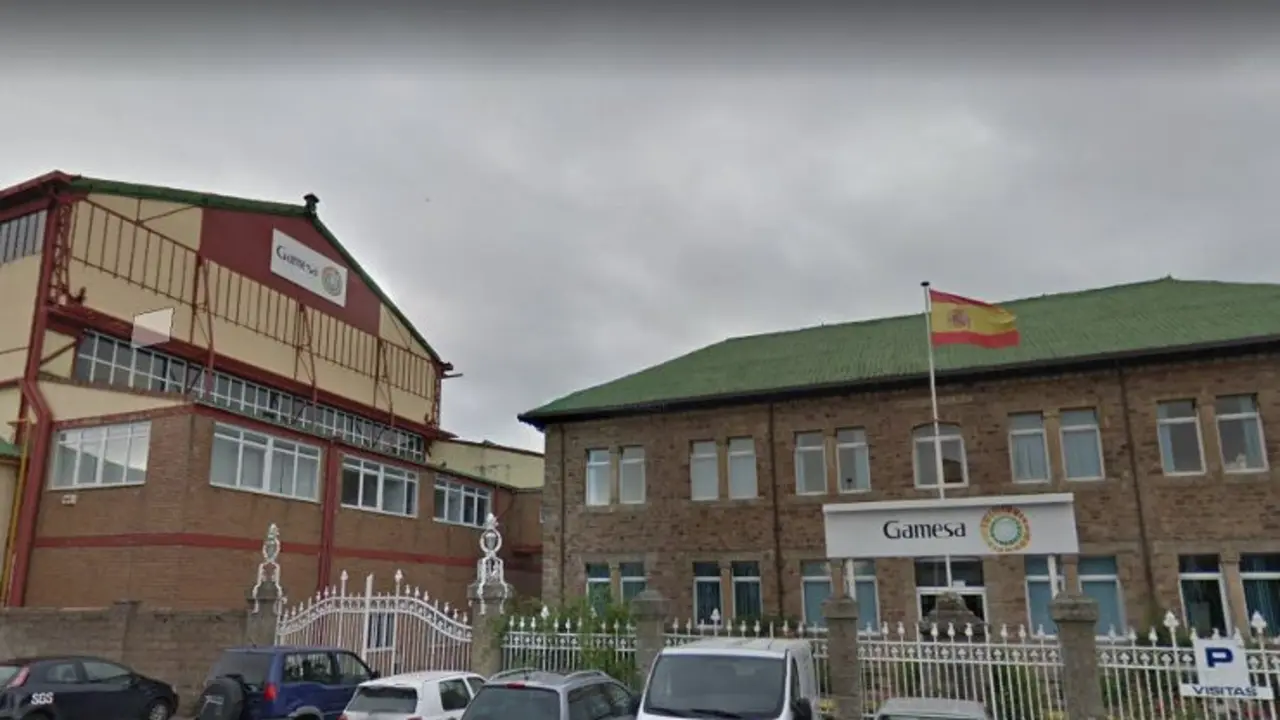 Fábrica de Gamesa en Reinosa