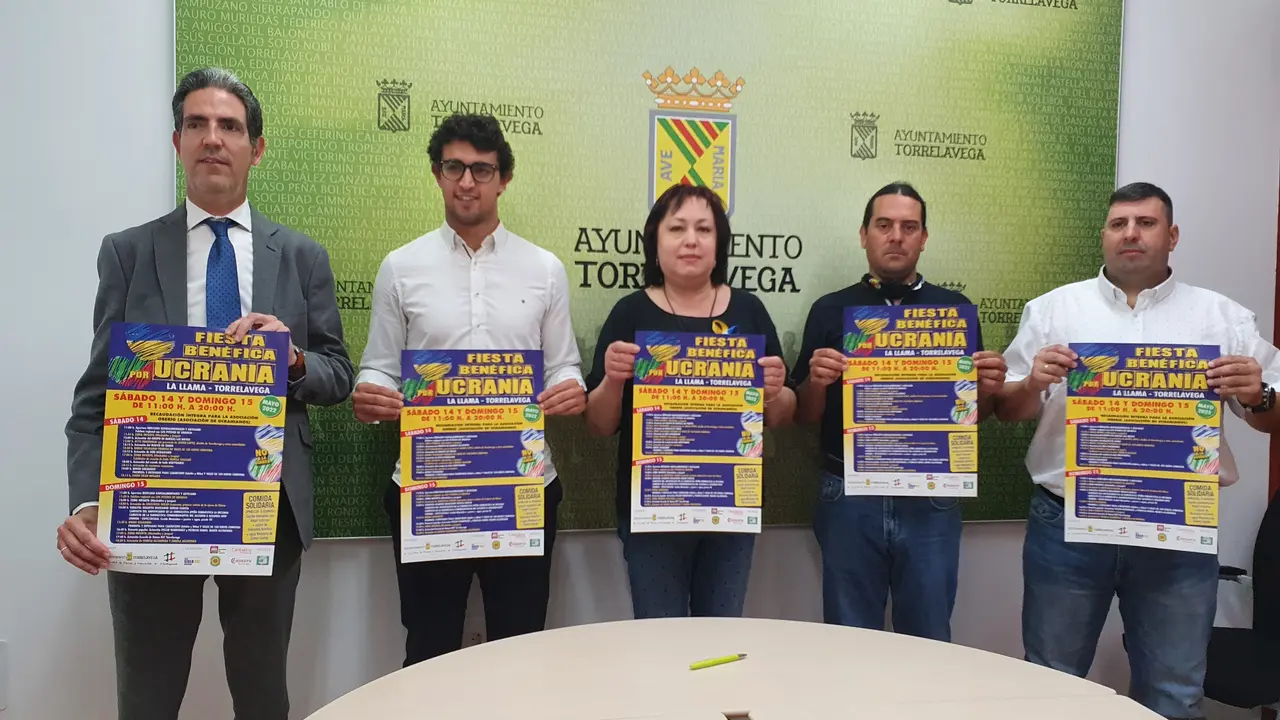 Presentaci&oacute;n de la fiesta solidaria a favor del pueblo ucraniano