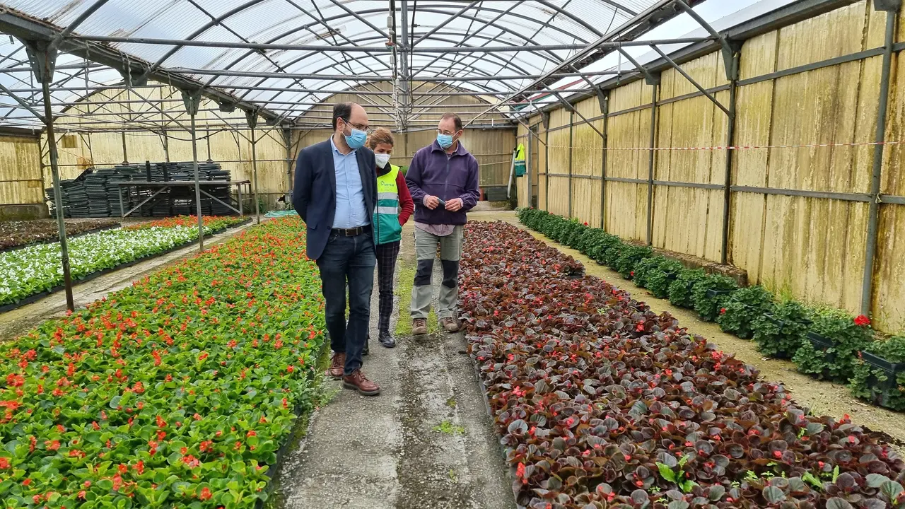 El concejal visita la plantaci&oacute;n del Serca