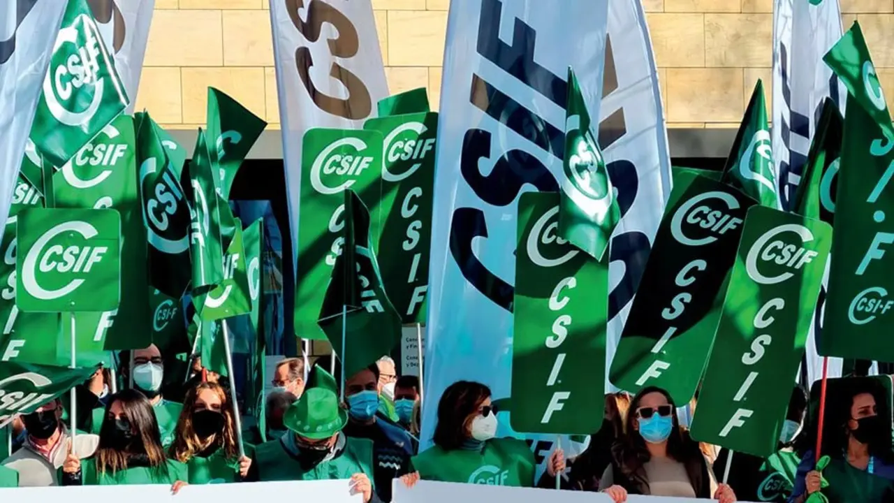 Manifestación CSIF