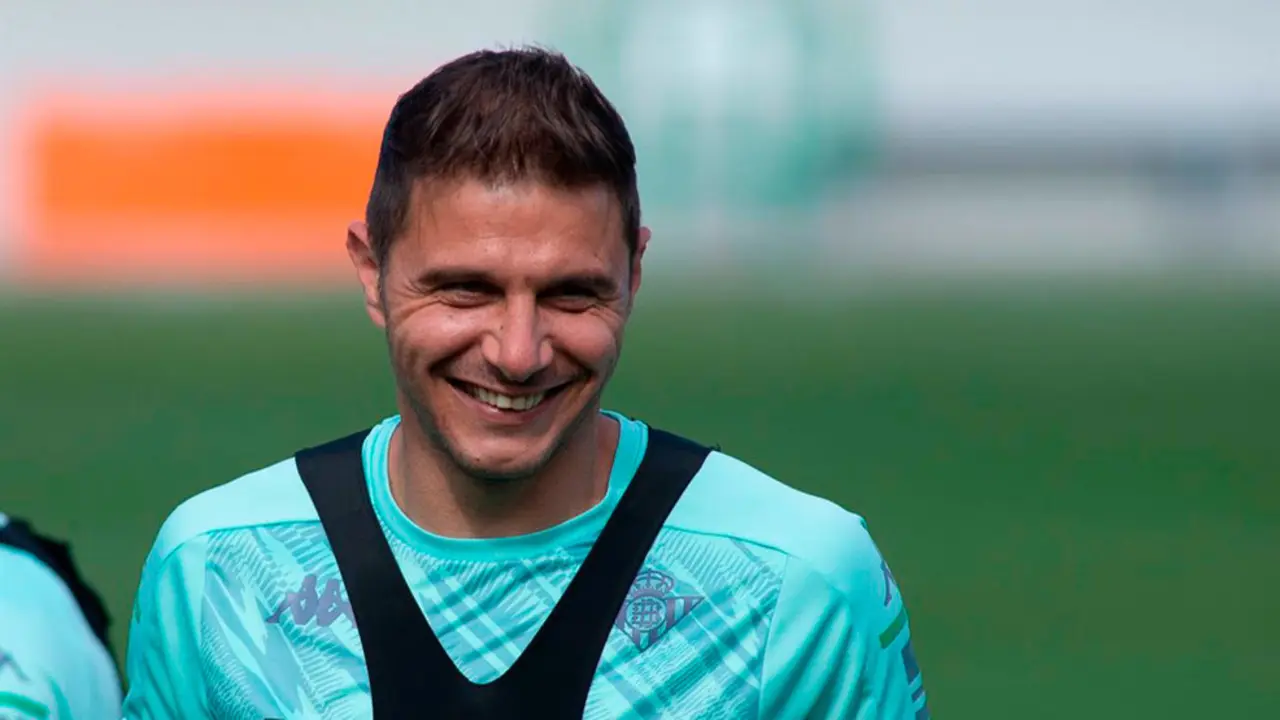 El jugador del Betis, Joaquín