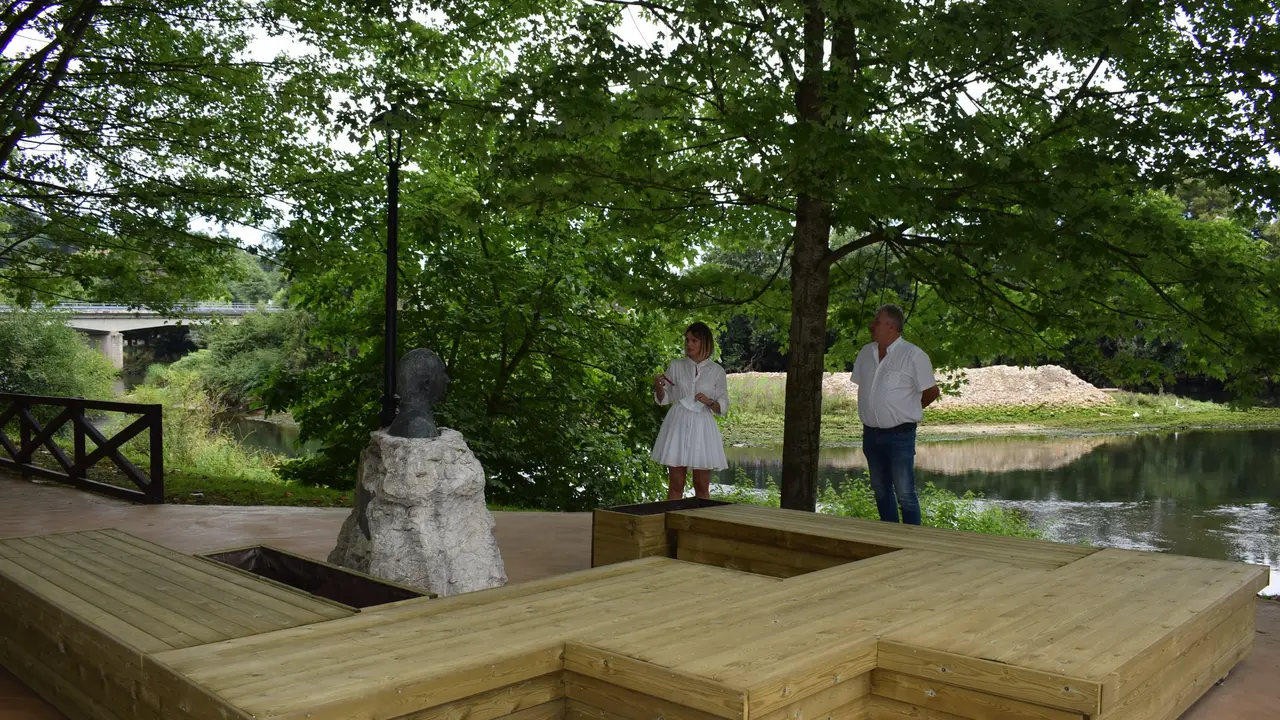 Obras de mejora del muelle de Oru&ntilde;a