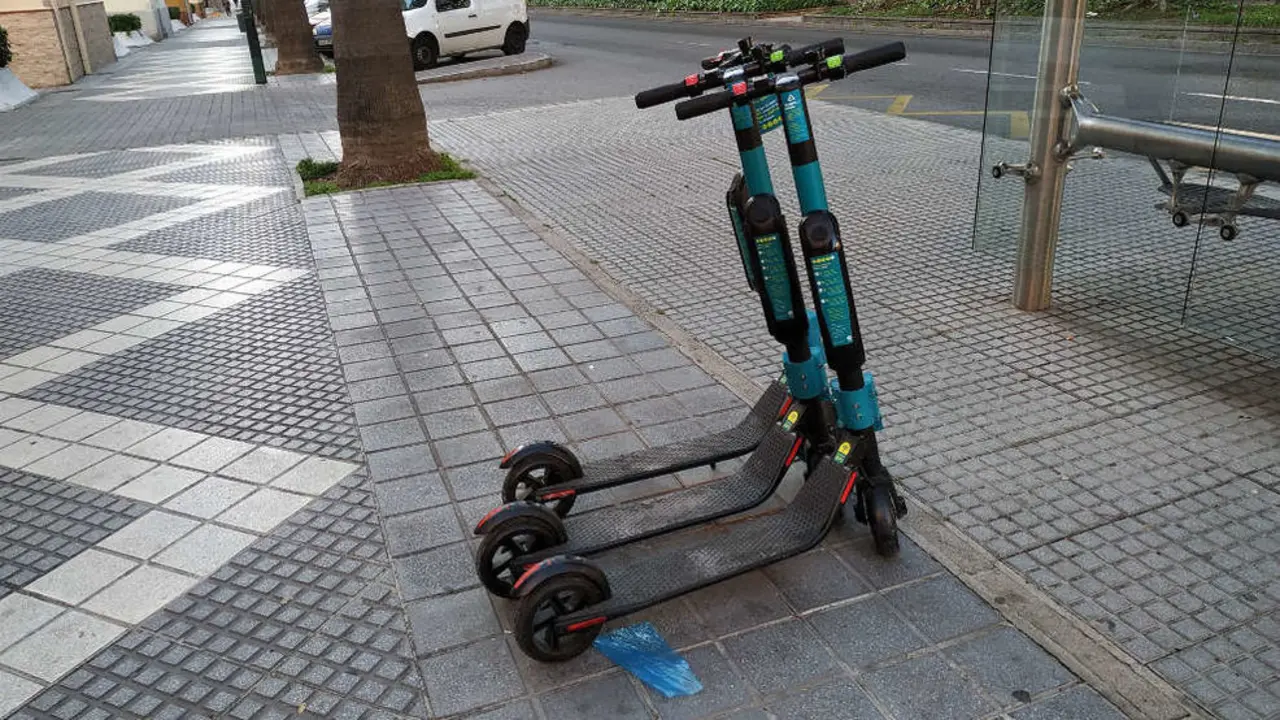 Los dos patinetes eléctricos estaban conducidos por menores