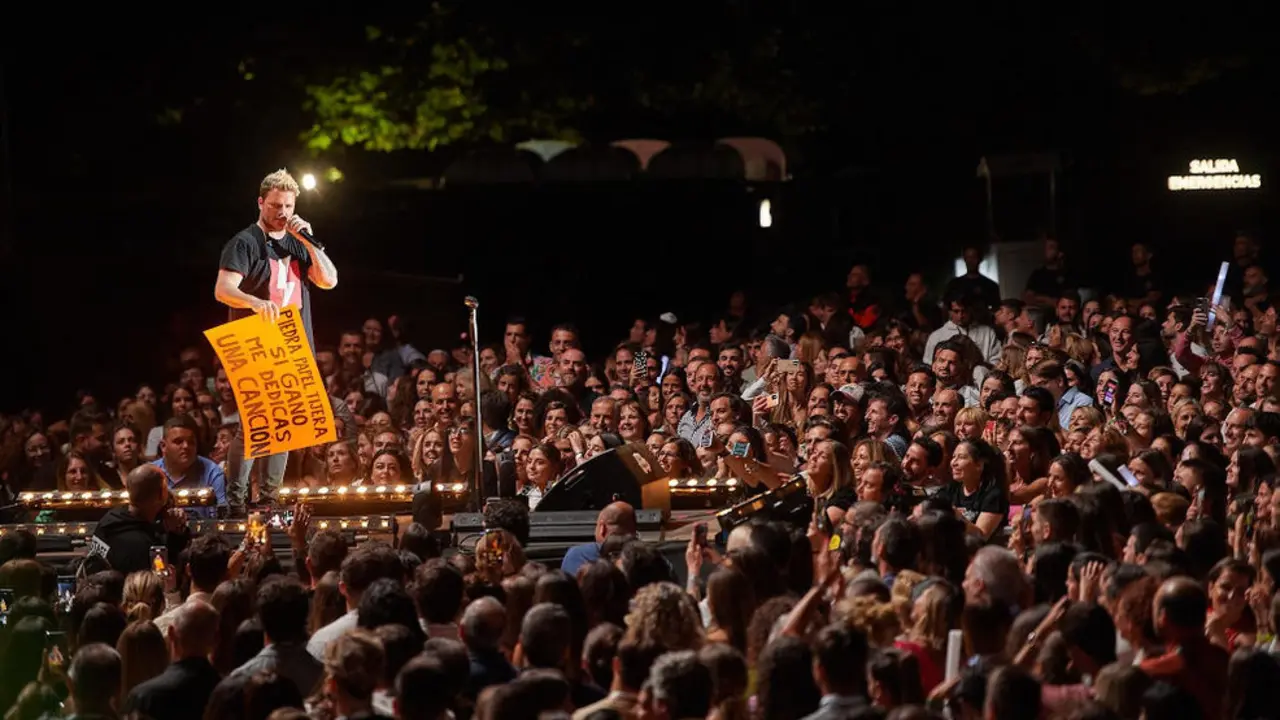 Dani Martín, en concierto en La Magdalena