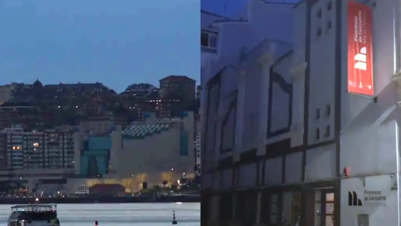 El Palacio de Festivales y La Filmoteca de Cantabria apagan sus luces
