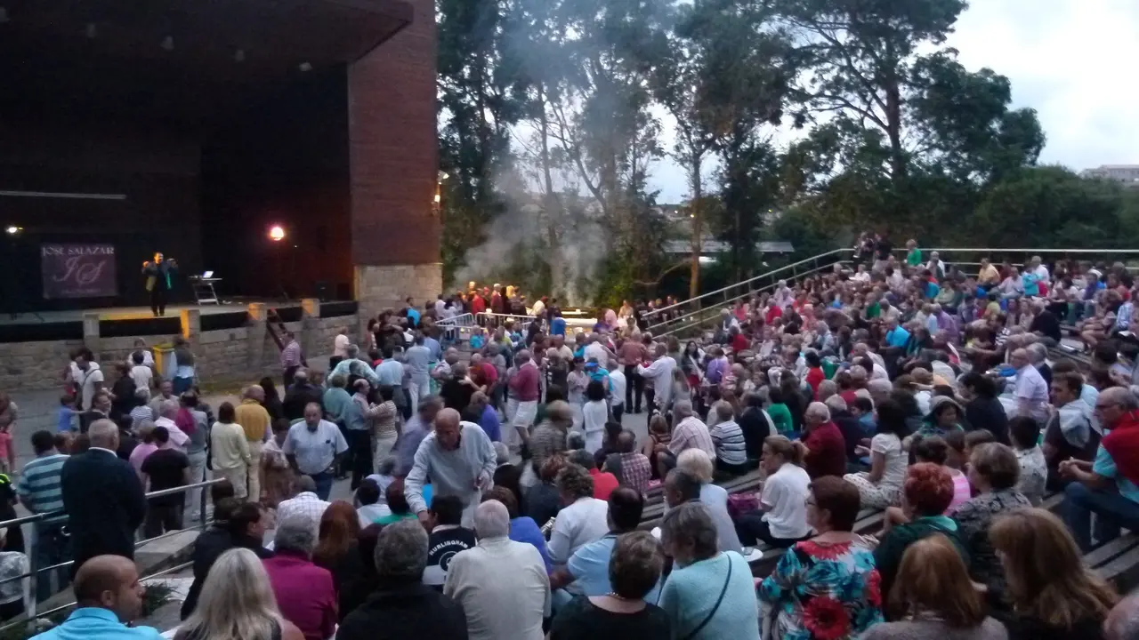 Sardinada popular en El Espada&ntilde;al de Suances