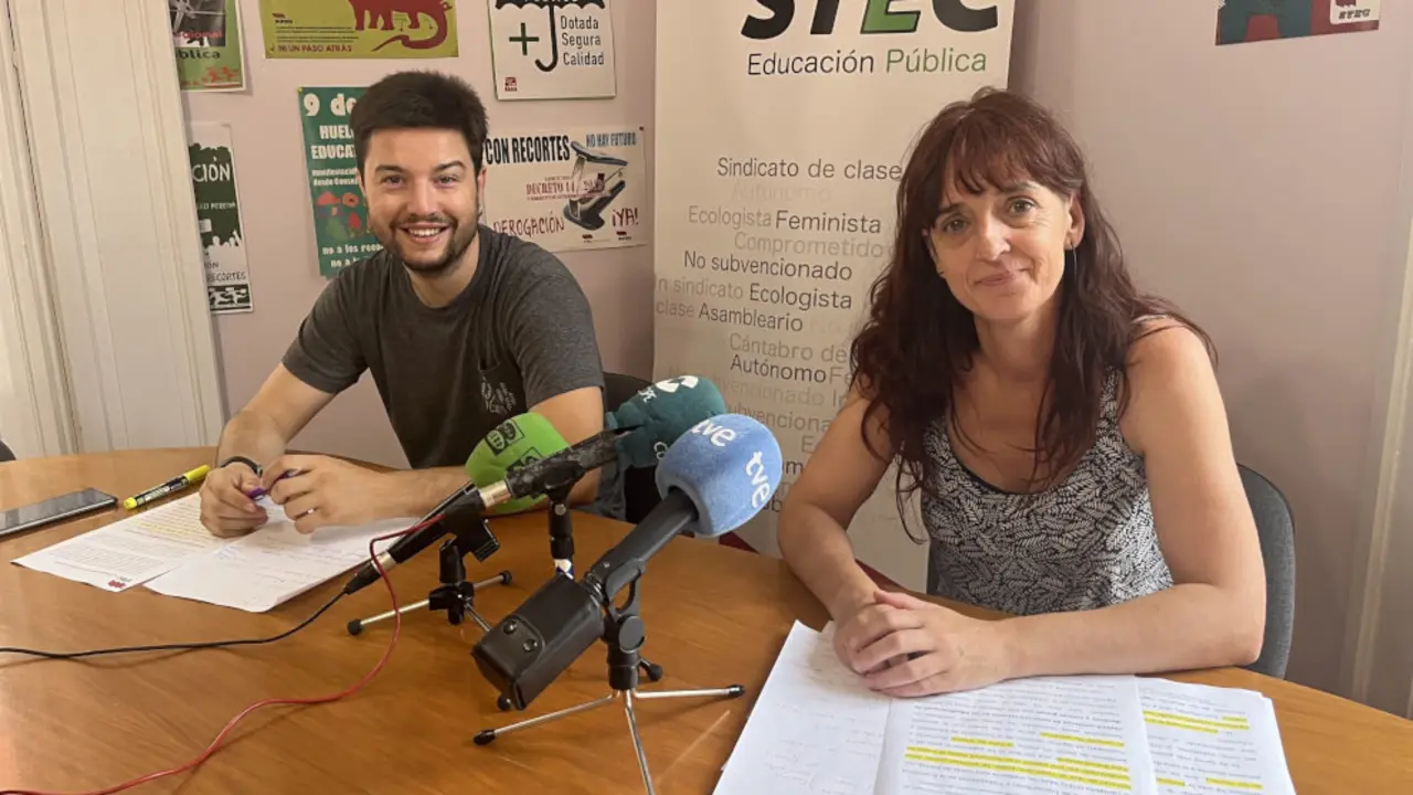 Diego San Gabriel y Miriam Gómez, de STEC