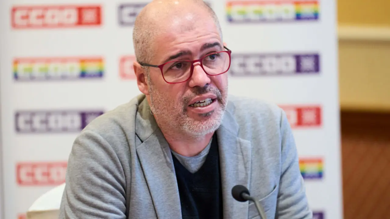 El secretario general de CCOO, Unai Sordo FOTO-