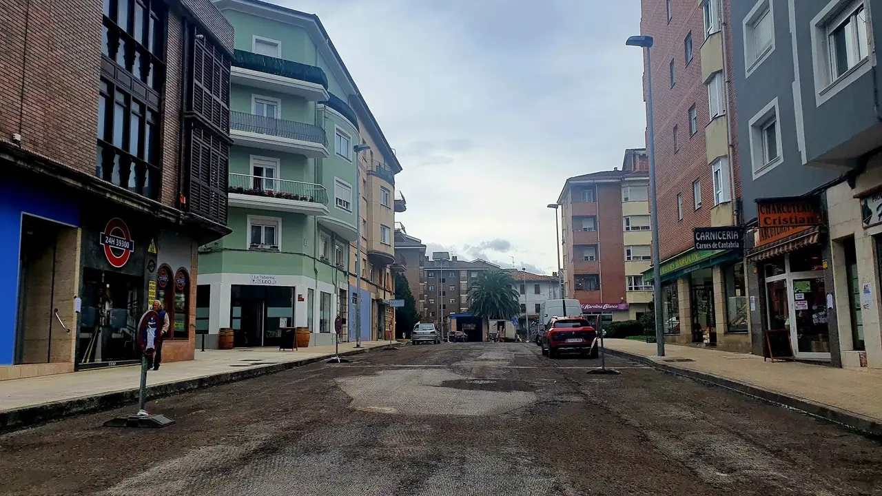 Asfaltado calles en Torrelavega