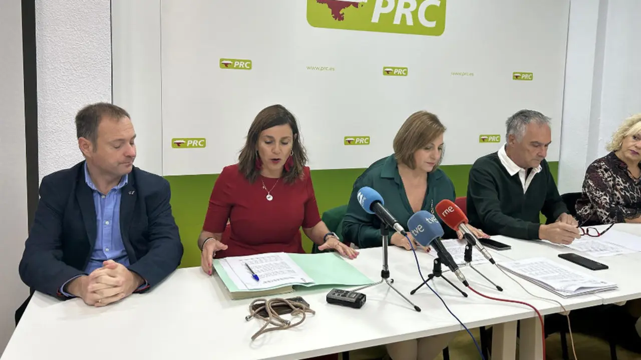 Rueda de prensa del PRC