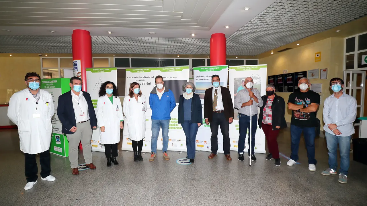 Inauguraci&oacute;n de la exposici&oacute;n de la Semana de la Baja Visi&oacute;n en Sierrallana