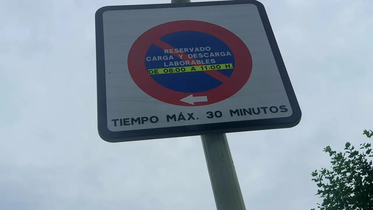 Se&ntilde;al de carga y descarga