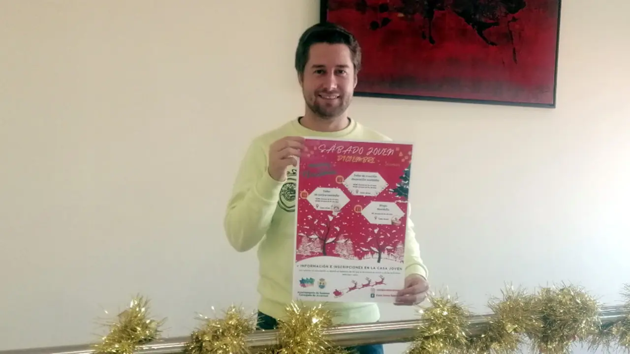 El concejal de Juventud de Suances, Fran Gascón