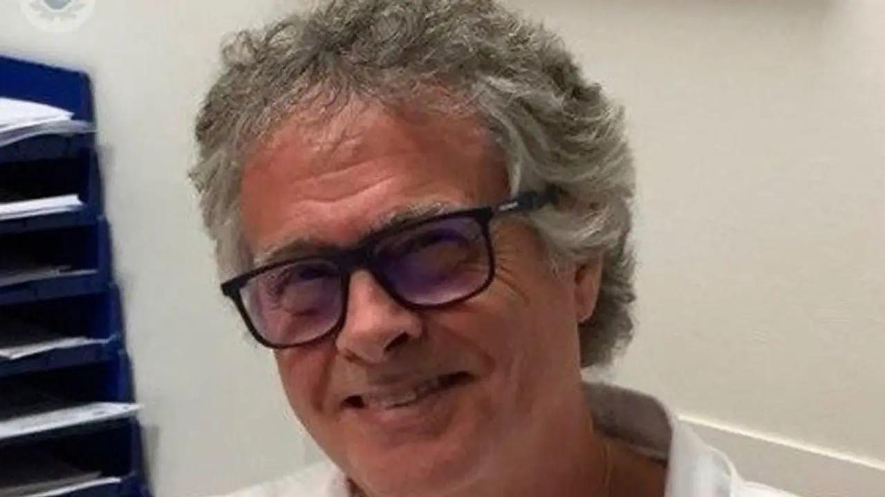 El neumólogo cántabro Ramón Agüero