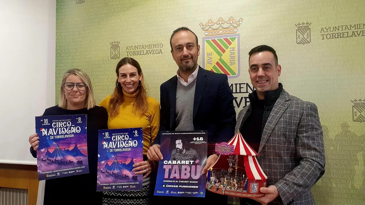 Presentaci&oacute;n del Circo de la Navidad y el Cabaret Tab&uacute;