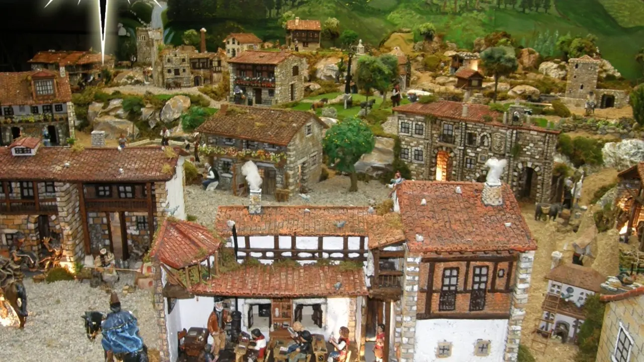 Cartel del bel&eacute;n del Centro Fernando Arce