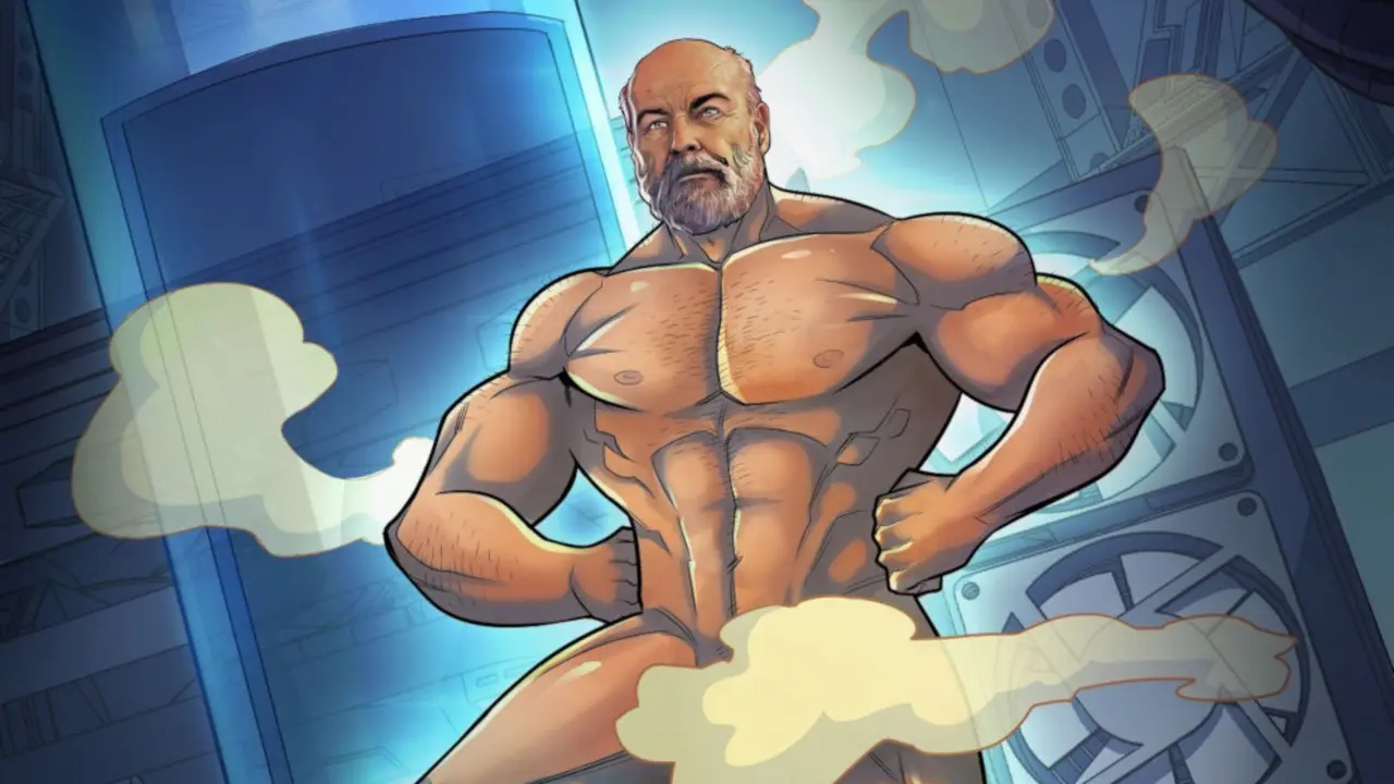 Una de las páginas de 'Sargento Resines', la novela gráfica de David Galán Galindo y Salva Espín protagonizada por Antonio Resines